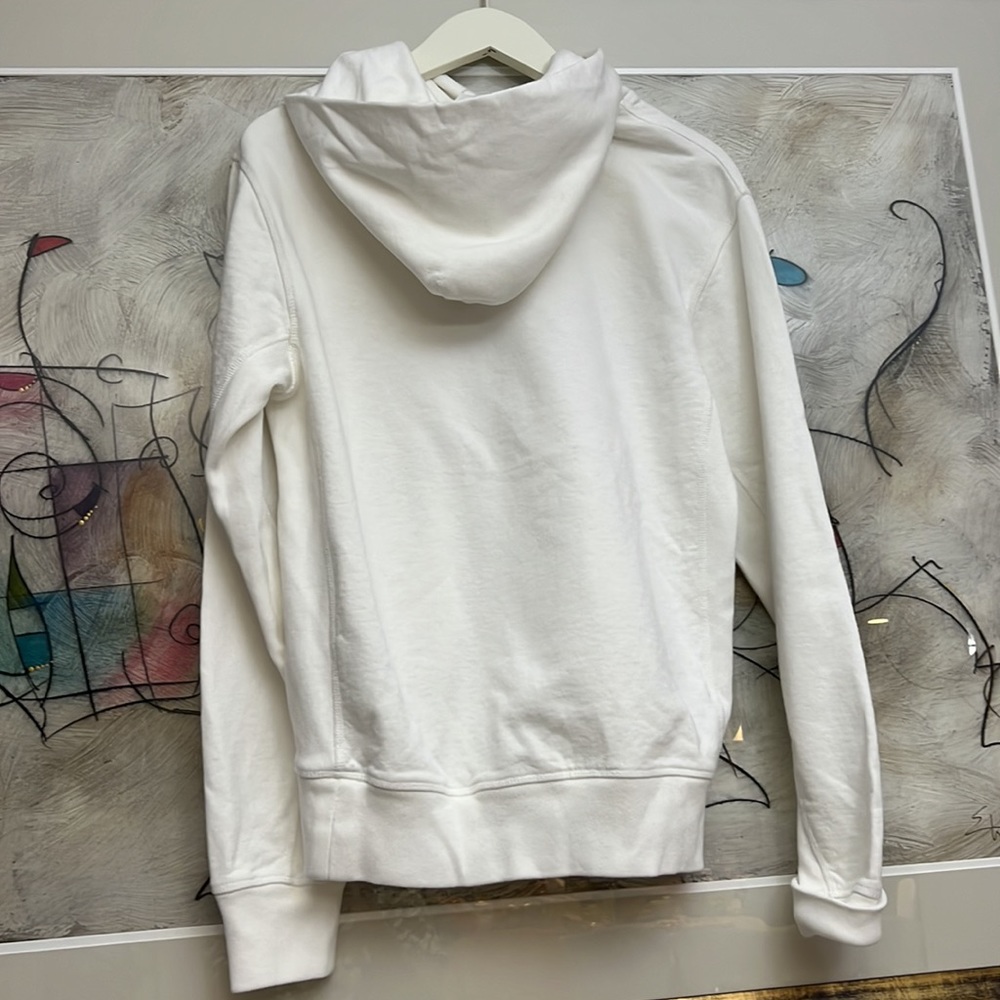 Helmut Lang White Standard Hoodie - Picture 5 of 8
